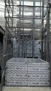 江苏常州定制4台导轨式货梯安装完毕✅